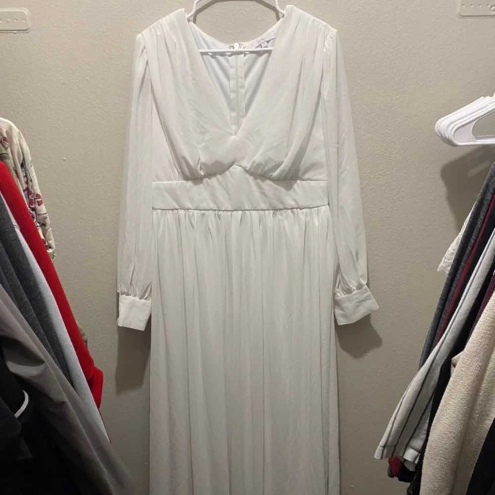 White Lulus Dress